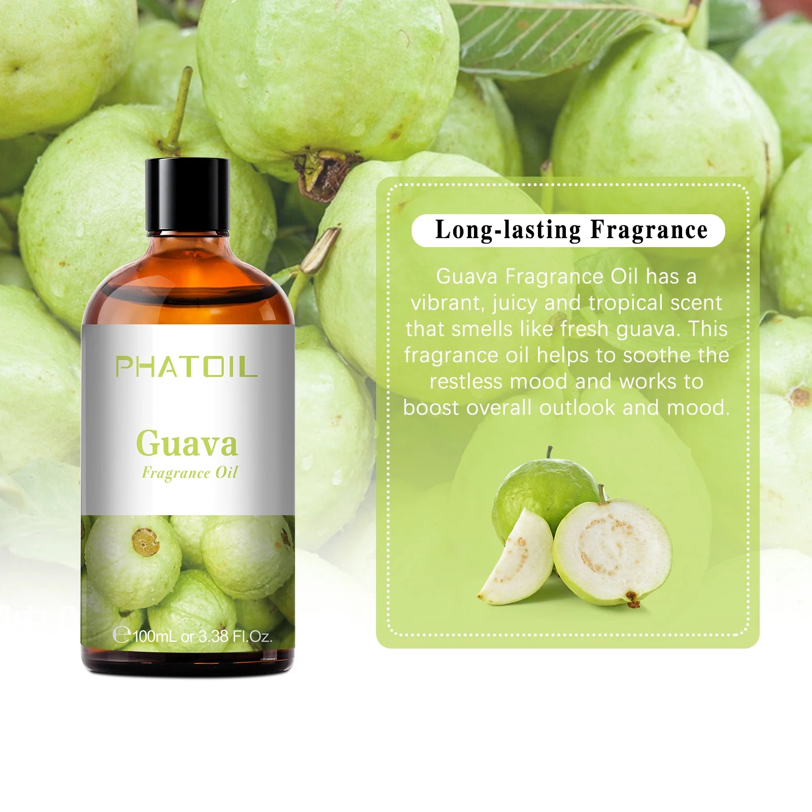 PHATOIL 100ml Aromatherapy Fragrance Oil – Multiple Scents